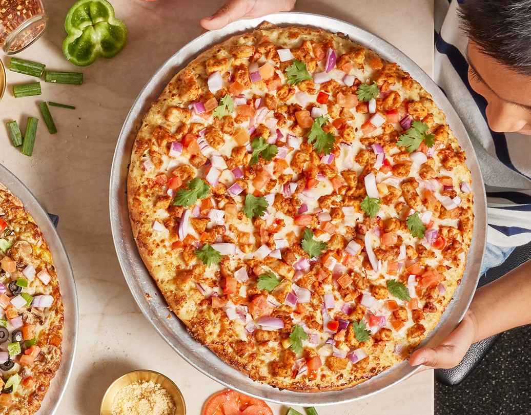 Indian pizza in Brentwood